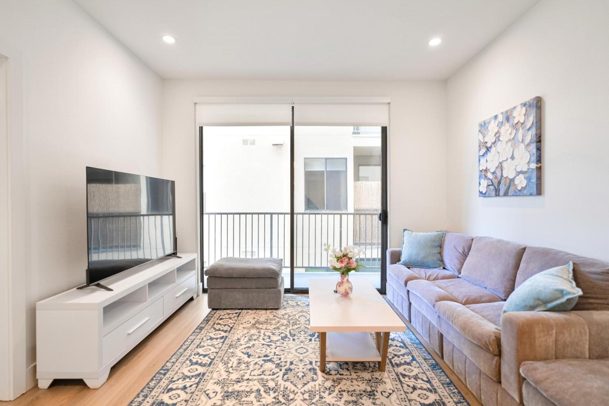 Pacific Pearl 2 Bed With Free Parking In Santa Monica Apartment *